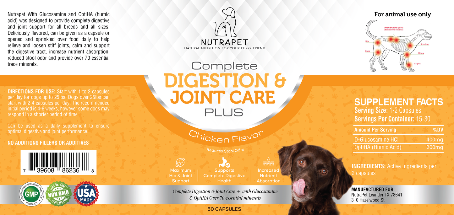 Complete Digestion & Joint Care Plus-Chicken Flavor