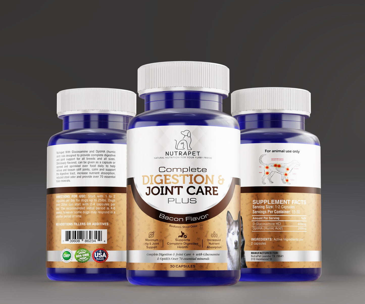 Copy of Complete Digestion & Joint Care Plus-Bacon Flavor